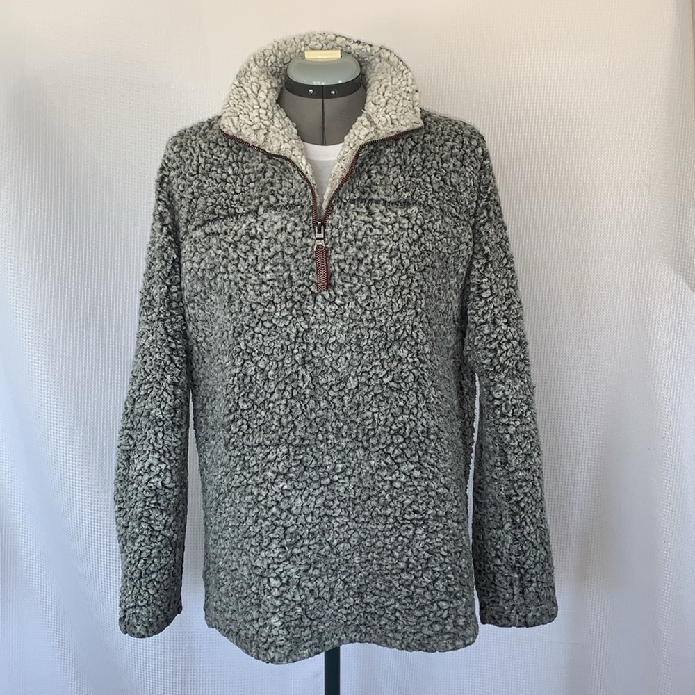 True Grit Original Frosty Tipped Pullover Fits Women's Large Men's Medium READ